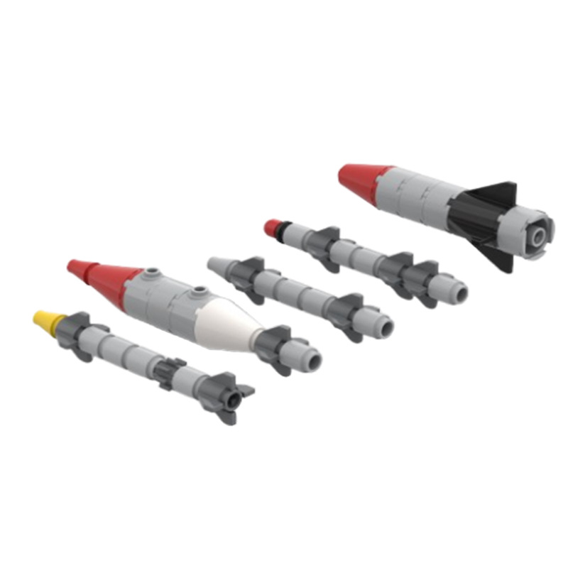 Missile Model Building Block Set Toy For Decoration_voghion.com