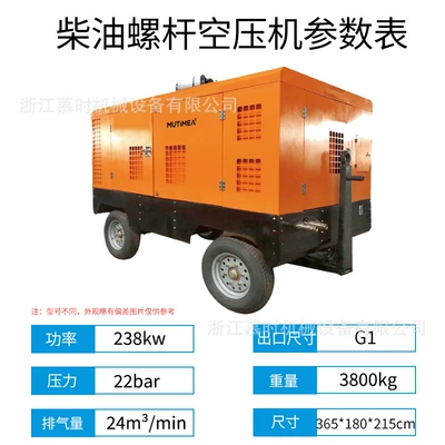 Rock Drilling Projects, Large-Scale — Hava kompressorları - 2422-diesel-rotary-screw-air-compressor-238kw-deposit