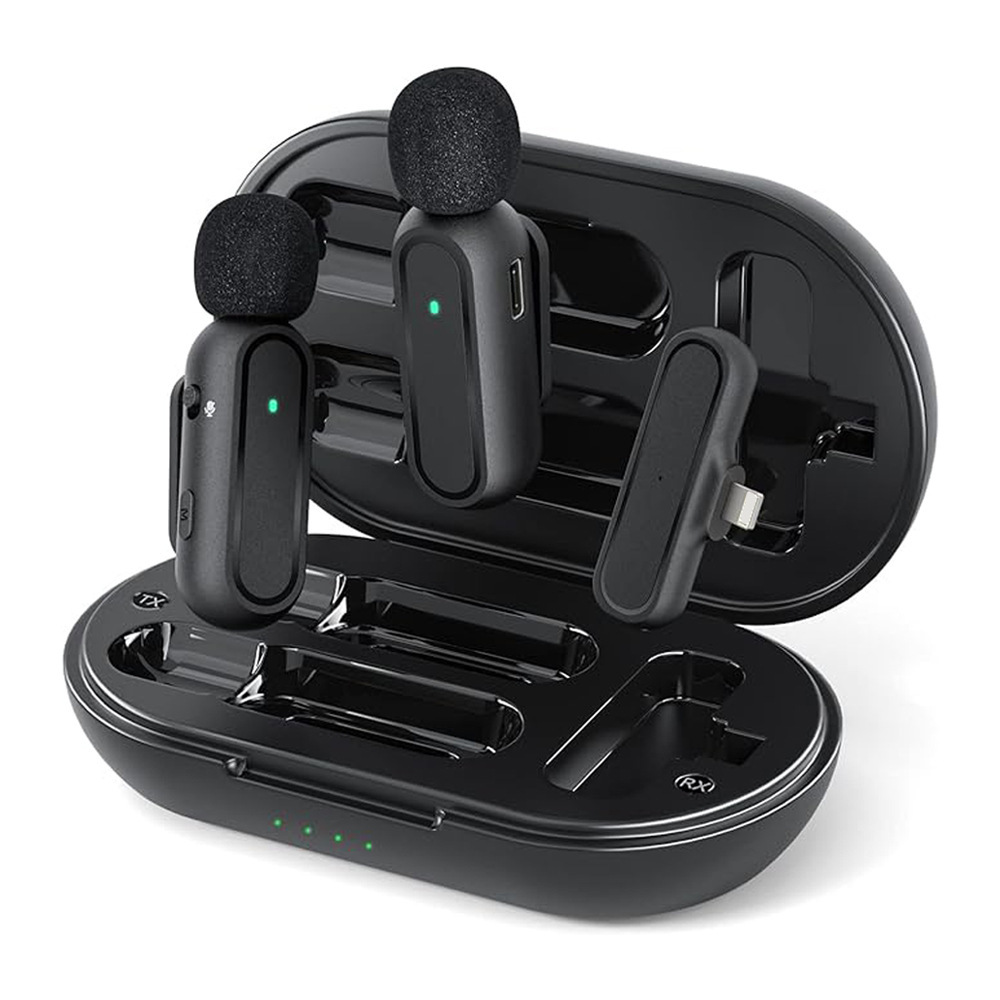 K9 micrófono de collar inalámbrico F16 radio grabación en vivo uno para dos reducción de ruido vibrato Bluetooth micrófono de micrófono micrófono