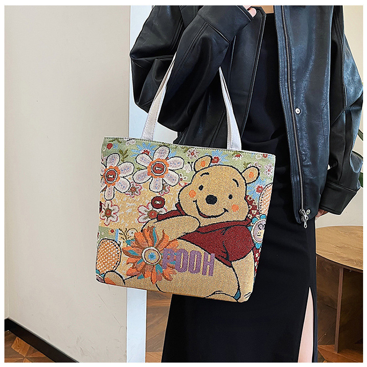 メーカー卸売り両面金糸刺繍布バッグ大容量マミーバッグ手提げショルダーバッグ民族風大容量バッグ|undefined