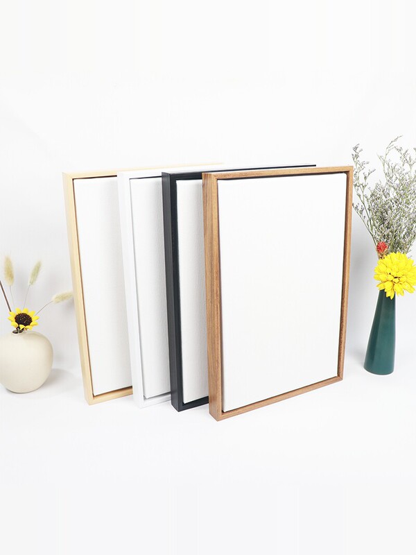 Oil Painting Frame 2.5cm Thick Blank Frame Without Mounting with Canvas Inner Frame Outer Frame Large Size Acrylic Painting Frame