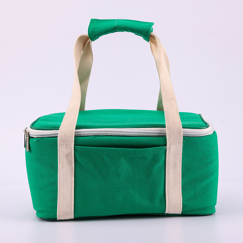 保温袋帆布材质加保温棉