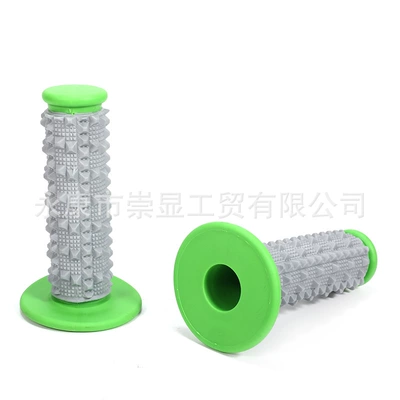 Motorcycle Handle Cover Modified Anti-Slip Wear-Resistant Multi-Color - green