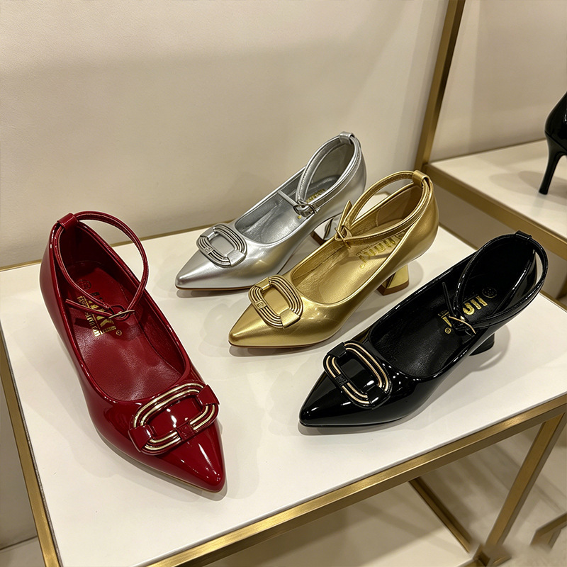 Girls' High-Heeled Shoes 2026 Summer and Autumn New Style Girls' Princess Shoes Crystal Shoes Kidsren's Fashion Dance Shoes Wholesale Girls' High-Heeled Shoes 2026 Summer and Autumn New Style Girls' Princess Shoes Crystal Shoes Kidsren's Fashion Dance Shoes Wholesale