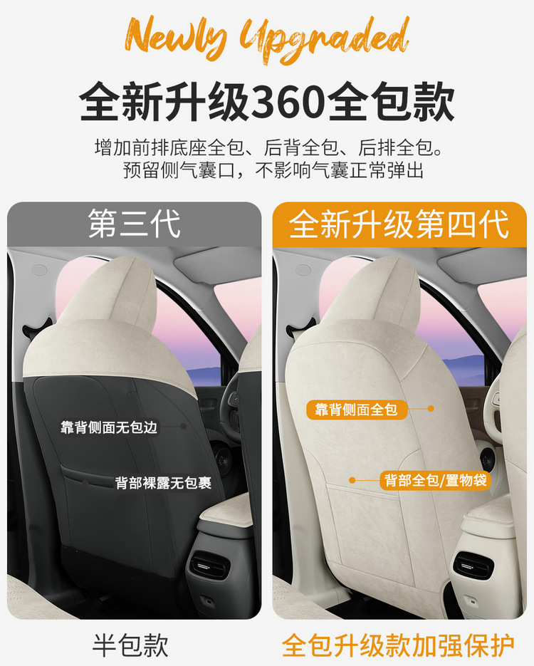 2025 New Model Special for Ora 5, All-Season Universal Seat Cover, Seat Protector, Manufacturer Wholesale, High-End