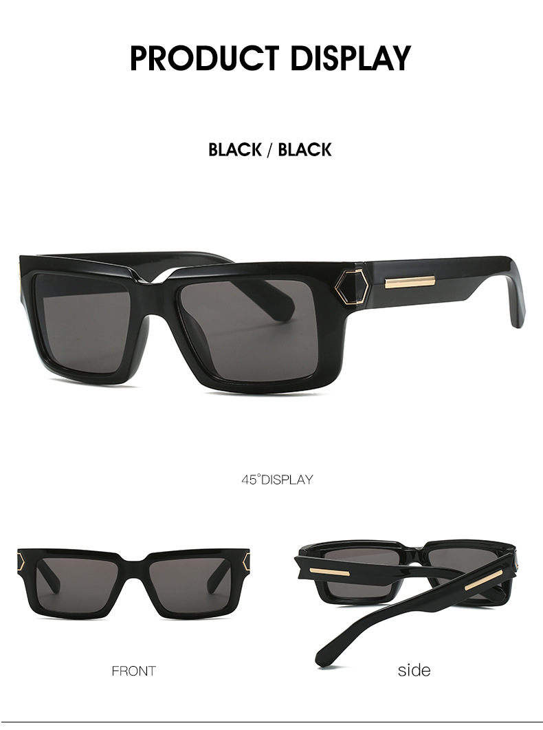 Title 7, Gafas de sol todo en uno retro modernas Street ...