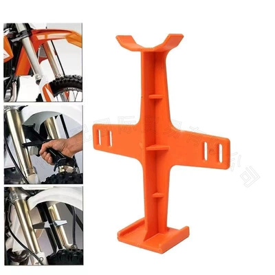Motorcycle frame: front shock absorber support bracket
