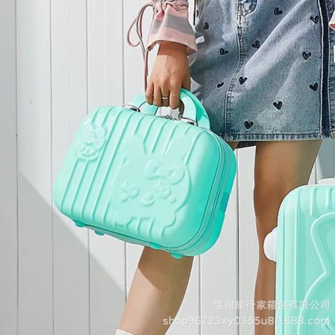 Caja de regalo de la boda de equipaje caja de regalo portátil al por mayor