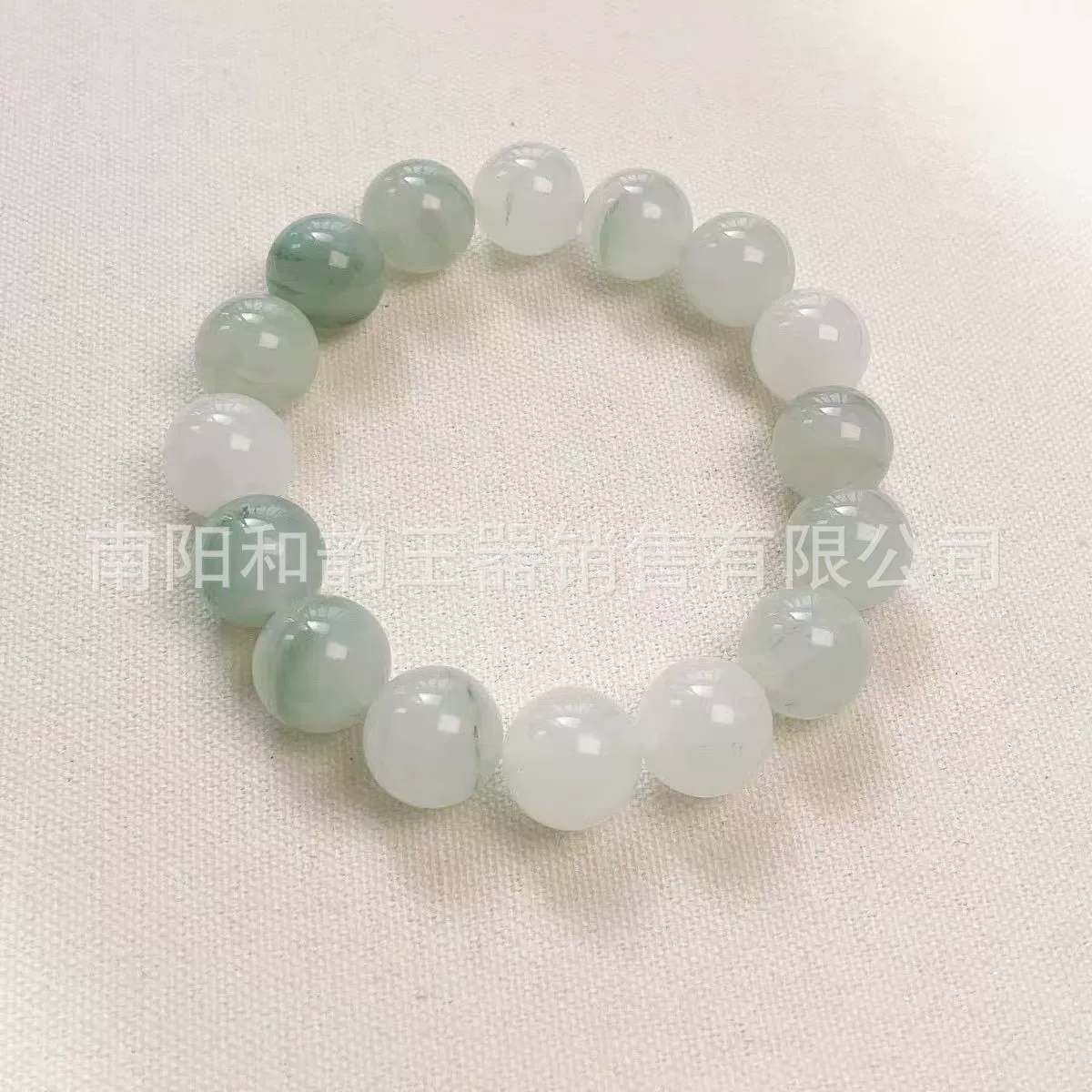 Bracelet, emerald flashlight jade, ice imitation, wholesale