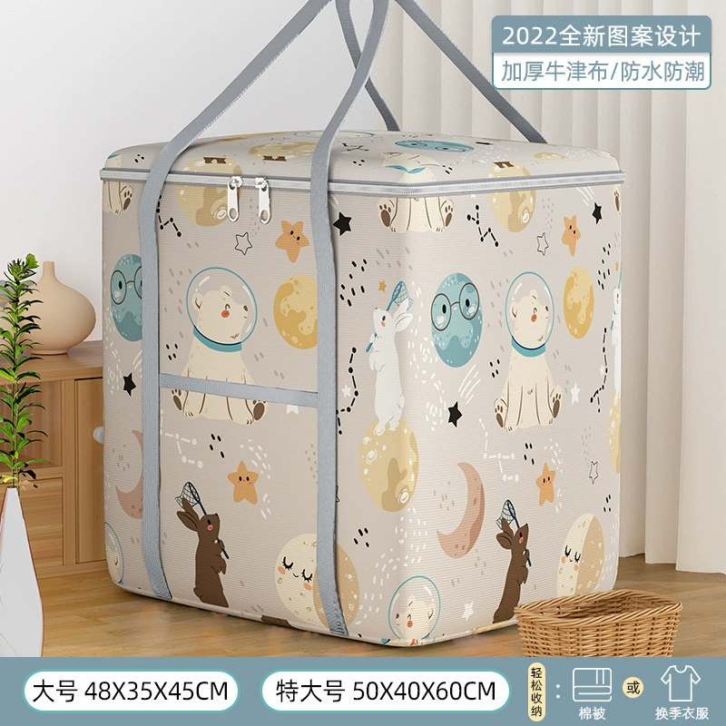 Storage bag, foldable pack for moving, duvet, storage system, oxford cloth