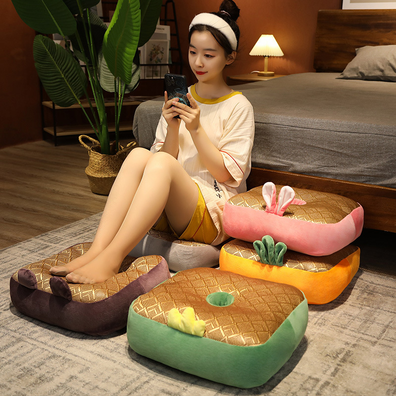 Hielo grueso asiento de coche de estudio silla de alumno alfombra de suelo elevada silla de comedor para niños ventana flotante sofá futón