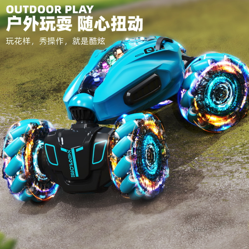 Trucos de inducción de gestos transfronterizos 2277 coche de cambio de torsión coche de deriva con tracción en las cuatro ruedas todoterreno juguetes de coche de control remoto eléctrico para niños