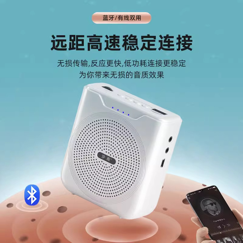 Little Bee アンプ 教師用マイク ポータブル Bluetooth ガイドプロモーション露店 大音量|undefined