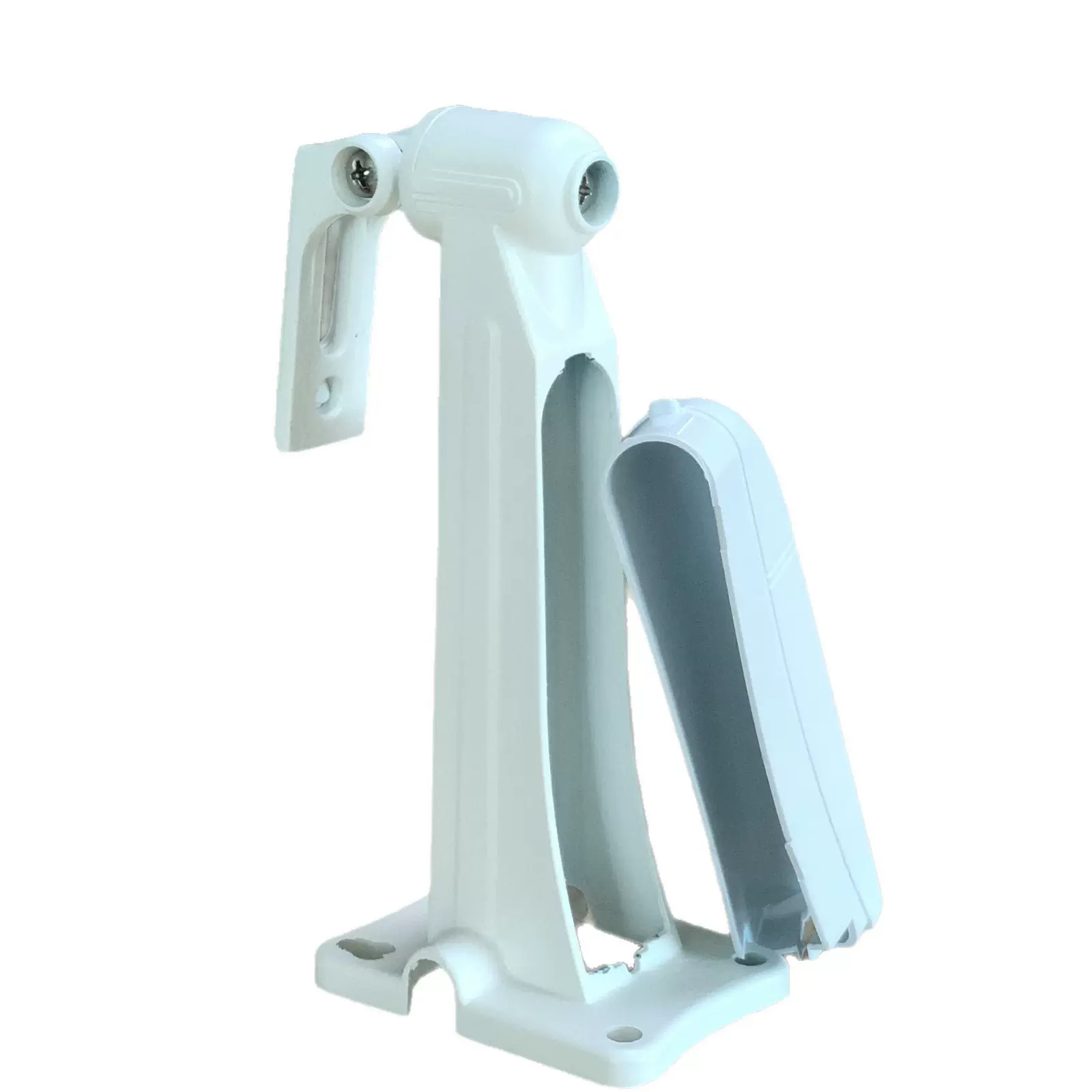 带水平监控收纳支架铝合金内藏线枪机壁装鸭嘴摄像机万向306铝支