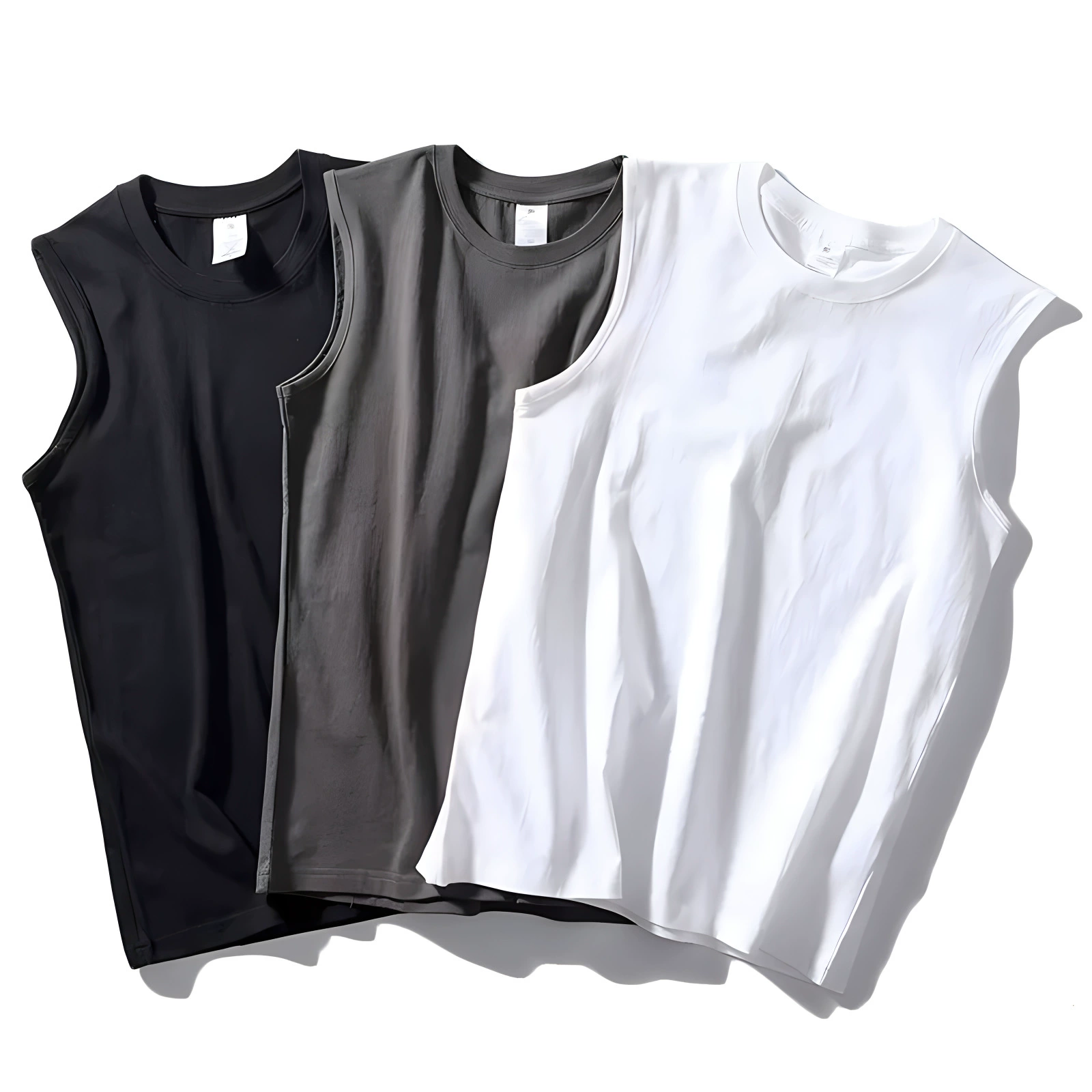 [Поставка] 220 расческа хлопок без рукавов для мужчин и женщин Универсальный жилет для отдыха