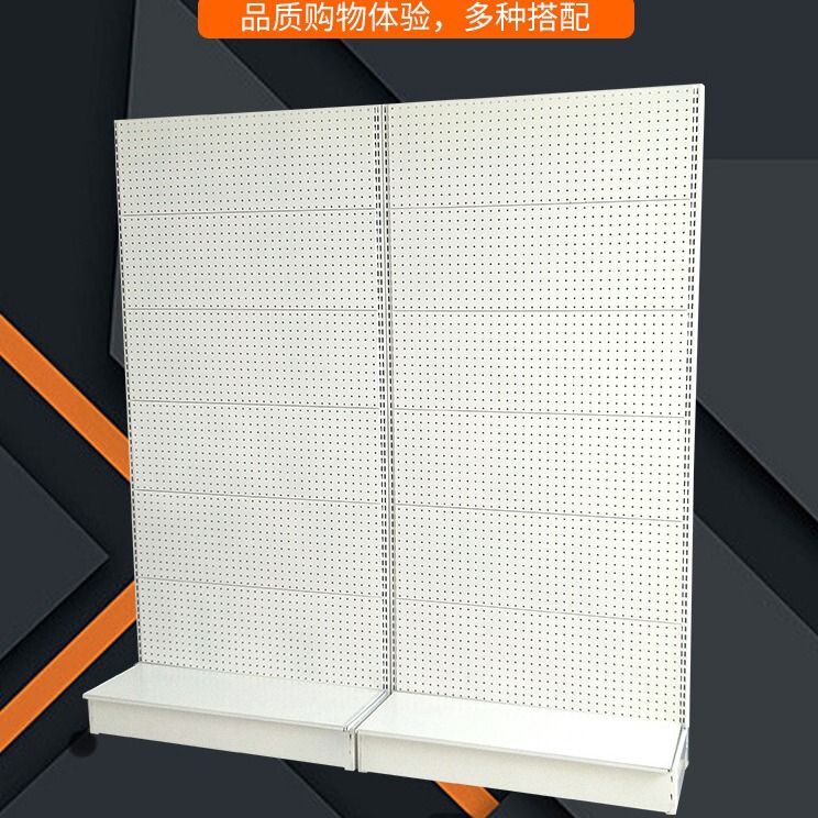 Hot-selling high-quality cold-rolled steel hole board easy-to-assemble household open multi-layer coat rack shoe rack layered rack