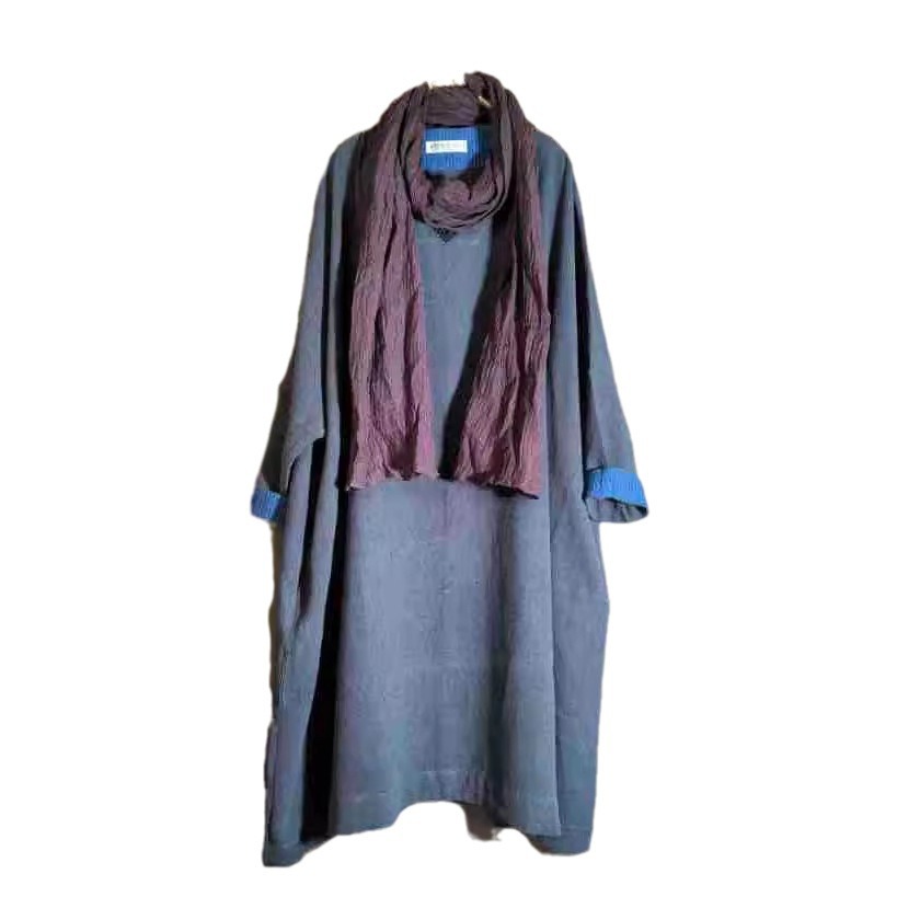 Genuine design autumn retro ethnic dress
