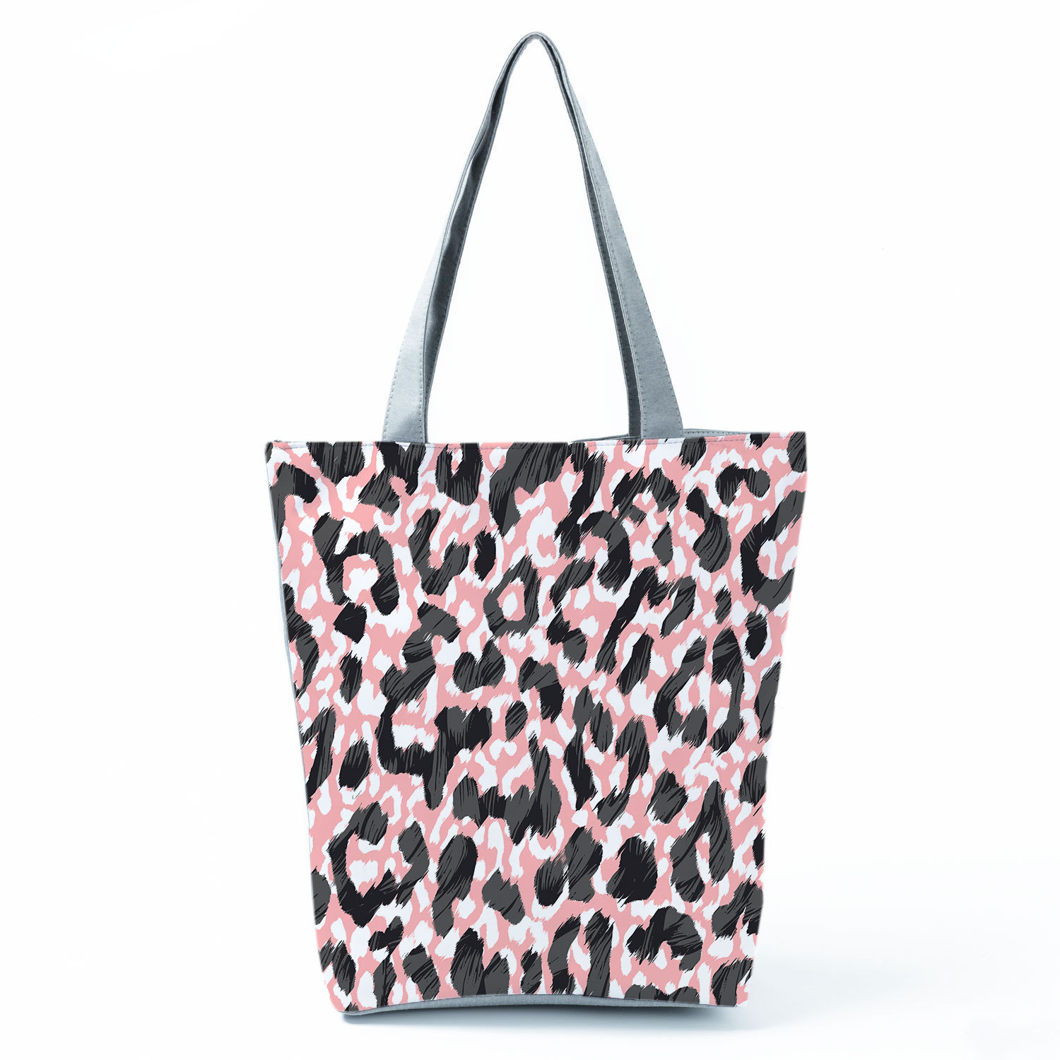 Frau Mode Schlangenhaut Leopard Polyester Einkaufstasche display picture 4