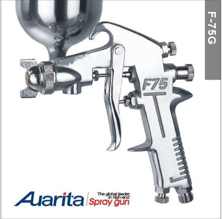 奥利达Auarita F75 气动喷枪 1.5mm 喷嘴汽车喷漆工具多功能