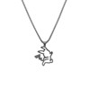 Cartoon pendant stainless steel hip-hop style suitable for men and women, universal necklace, sweater, simple and elegant design, wholesale
