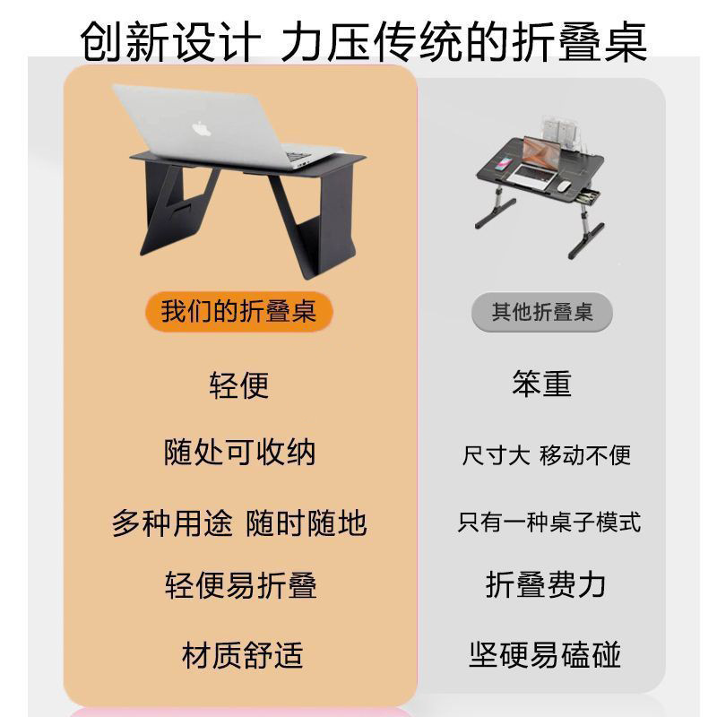 車の多機能折りたたみ机の後部座席のコンピュータのデスクの物置棚の車の家の両用の軽い折りたたみの車の小さいデスクの板