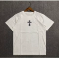 White (black and white printed cross)