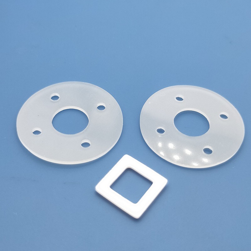 多孔硅胶垫片LED防水密封垫圈照明减震防滑软胶垫圆形硅橡胶平垫