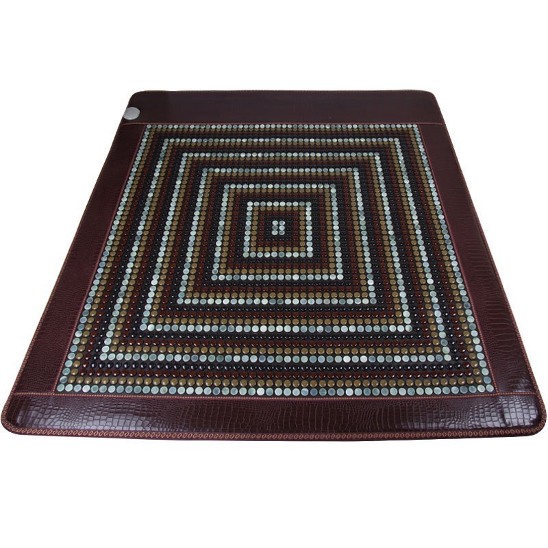 壹件代發鍺石床墊冬季可用玉石1.2米*1.9米褥墊磁能托瑪琳榻榻米