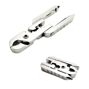 Multi-function knife pliers outdoor EDC combination tool multi-purpose screwdriver 10-in-one pliers accompanying buckle bottle opener