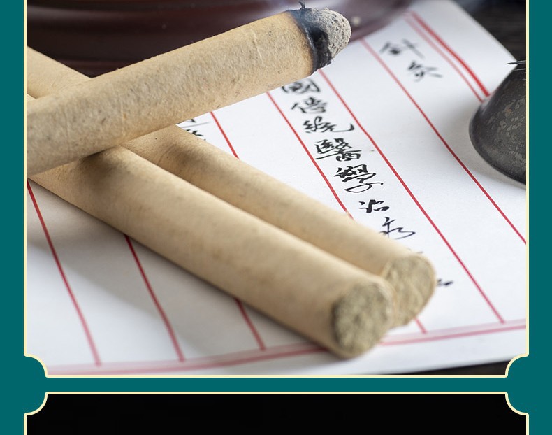 Extra Thick Aged Mugwort Moxa Rolls for Moxibustion Salon and Home Use details