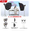 [Standard white light] D set JL300 photography/video shooting double light set-main light octagonal