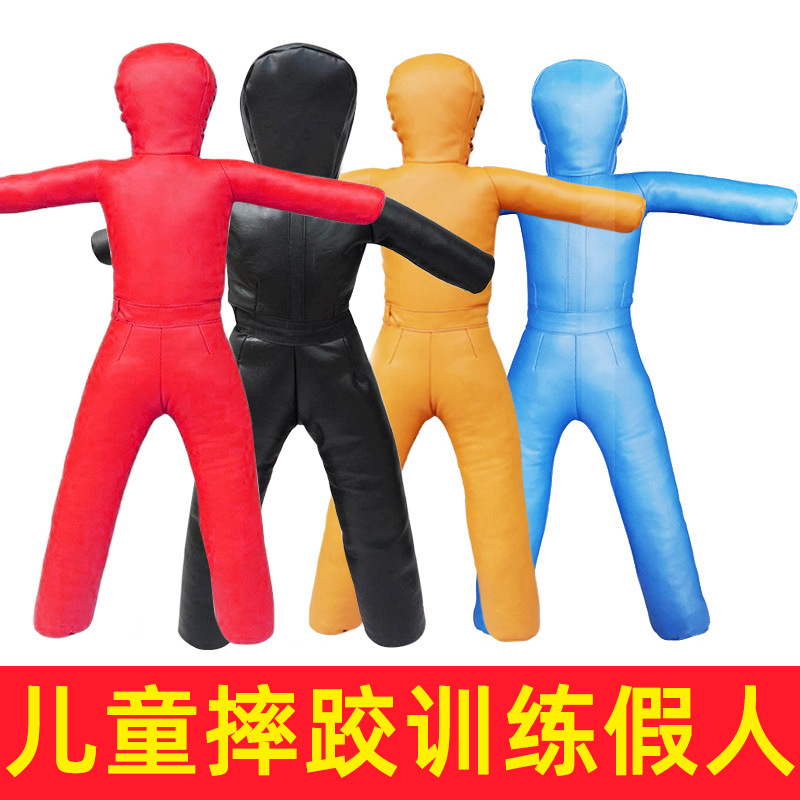 Children's Wrestling Training Dummy Boxing Solid Humanoid Sandbag Taekwondo Karate Brazilian Jiu-Jitsu Fighting Doll