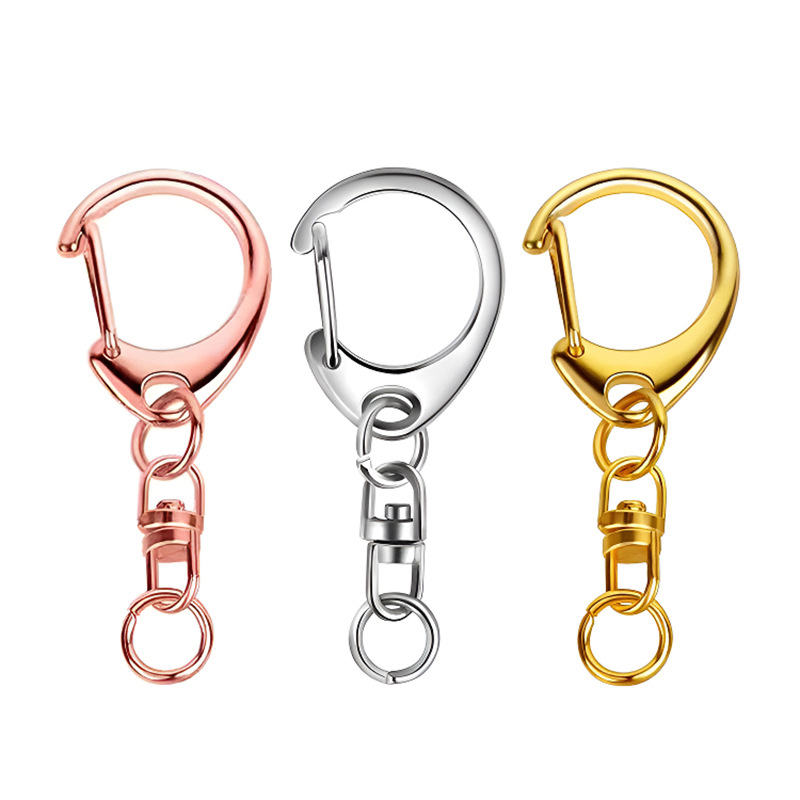 厂家供应现货锌合金c扣23mm小c扣+小8字扣尾圈 金属挂扣 箱包玩具
