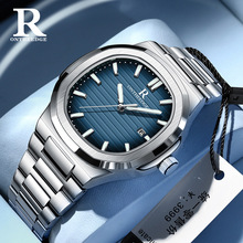 瑞之缘瑞士名牌鹦鹉螺手表男款时尚男士防水表跨境外贸石英表批发