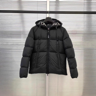 Foreign Trade Cross-Border Winter New Style Fashionable Loose Casual Letter Hooded Cotton Jacket for Men and Women Couples in Stock