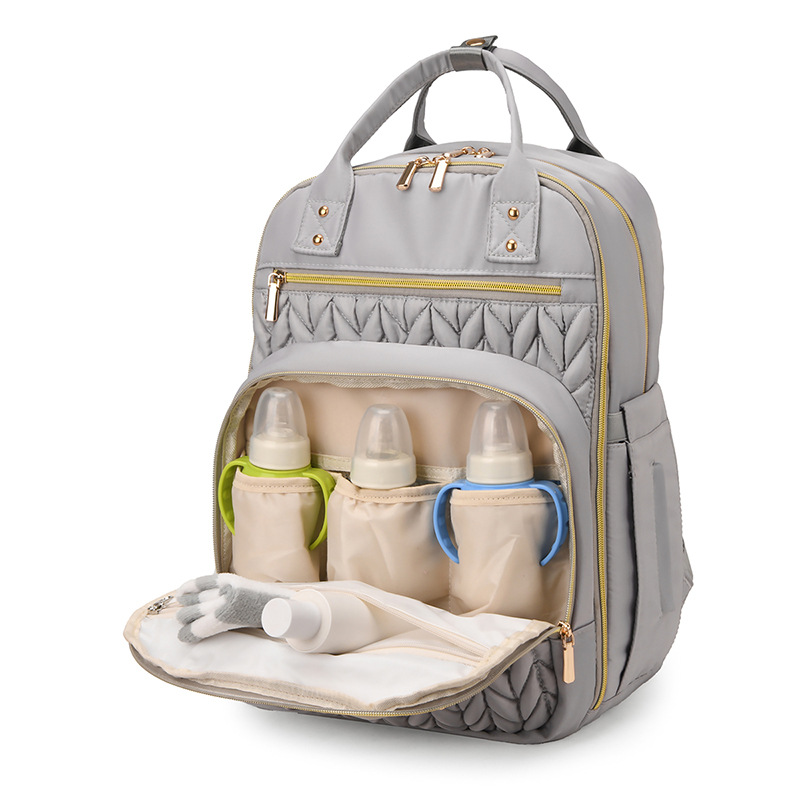 Nuevo bolso multifuncional para mamá, cambiador para bebé, almacenamiento de aislamiento, mochila para mamá, compartimento múltiple, bolso para madre e bebé de gran capacidad