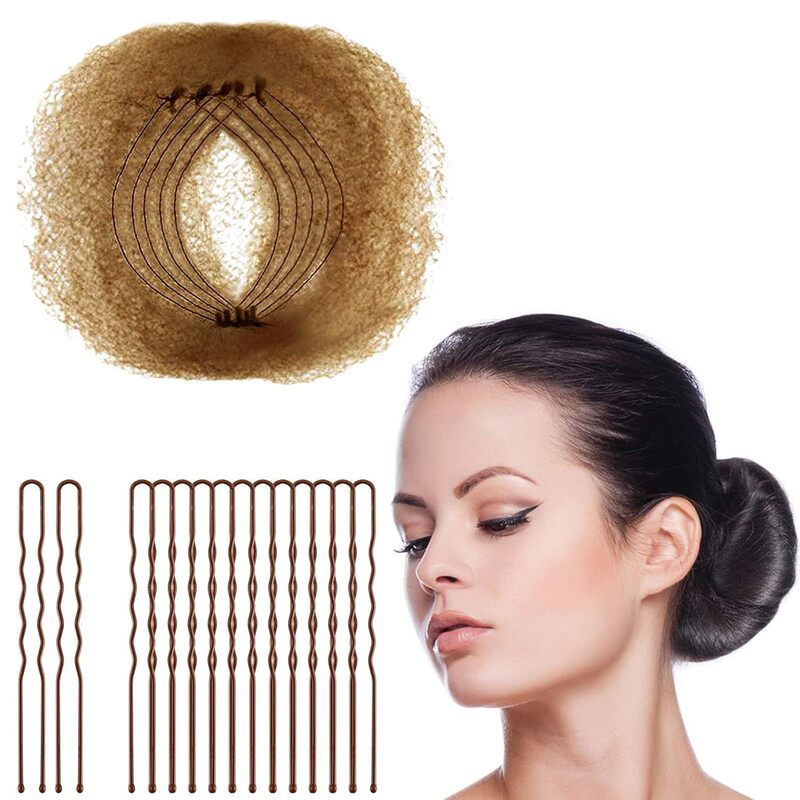 ヘア用品のヘアアイロンセットの髪の針の団子の頭のつぼみの髪の形の理髪道具|undefined