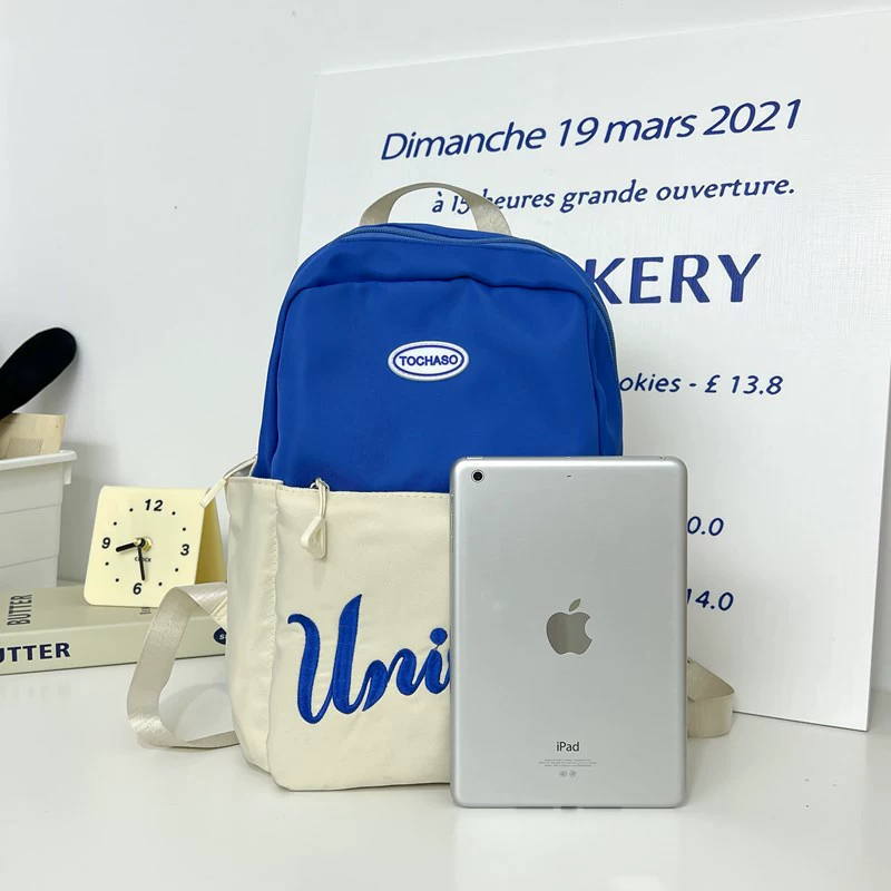 School bag for early age, backpack with letters for boys