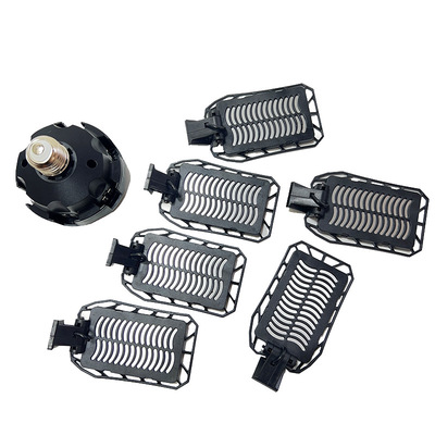 跨境升级款私模可拆卸仓库厂房工地多角度变形灯折叠LED车库灯|ru