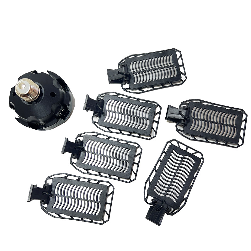 跨境升级款私模可拆卸仓库厂房工地多角度变形灯折叠LED车库灯|ru