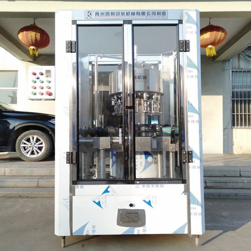 全自动负压果酒灌装机 灌装机 全自动葡萄酒灌装机 桑葚酒灌装机