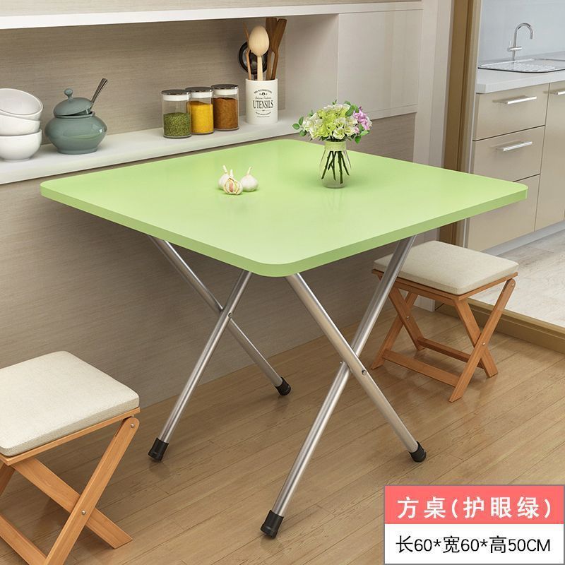 折りたたみテーブル、家庭用ダイニングテーブル、賃貸住宅、賃貸、小さなテーブル、寮、屋外ポータブル屋台、シンプルな正方形テーブル|undefined