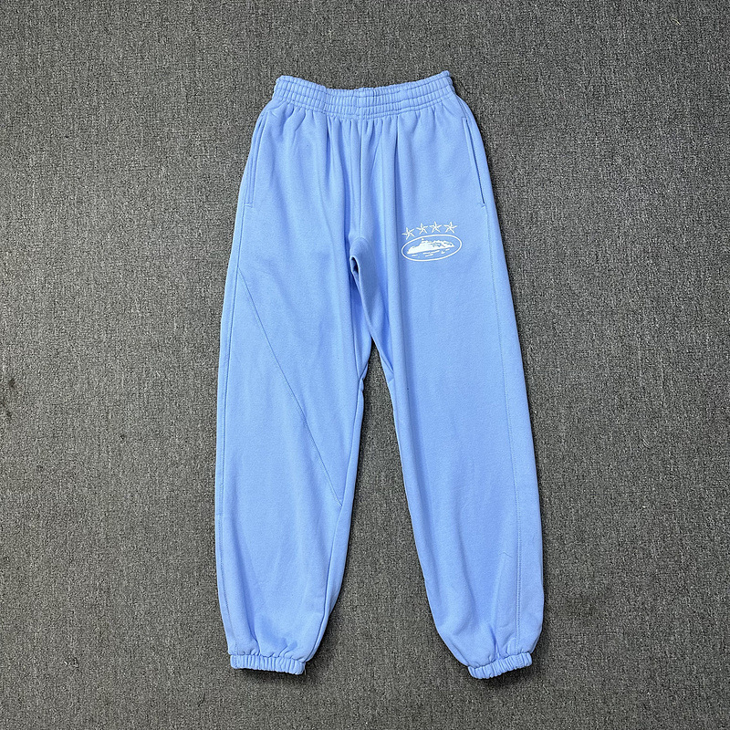 Marca de moda alta calidad isla impreso con capucha suéter casual sweatpants traje