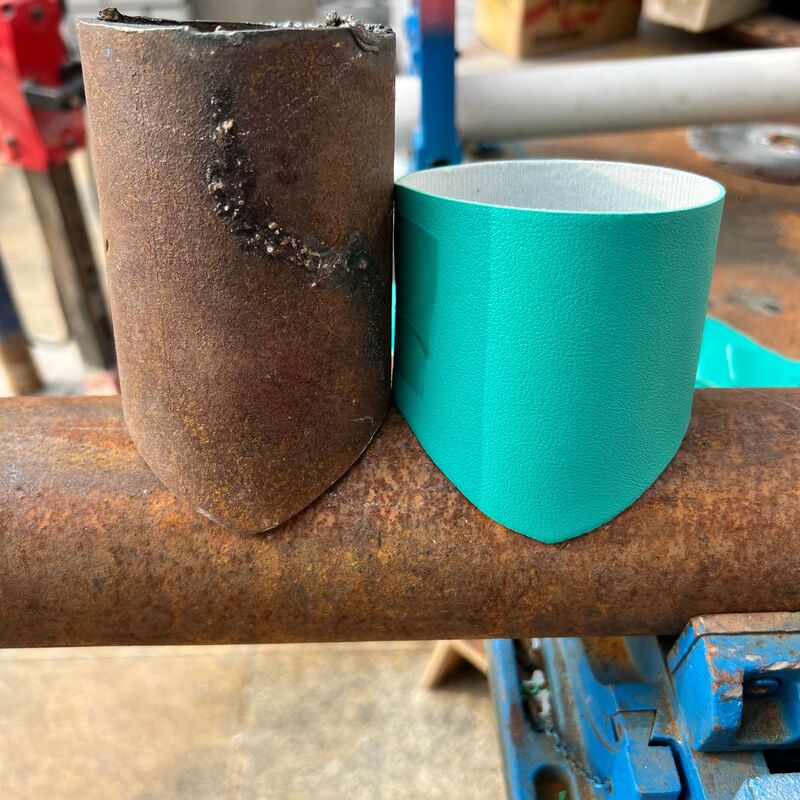 Teum Hot-Selling Labeling and Dropshipping New Model Round Tube Saddle Mouth Butt Straight Tube Three-Way Layout Marking Mold