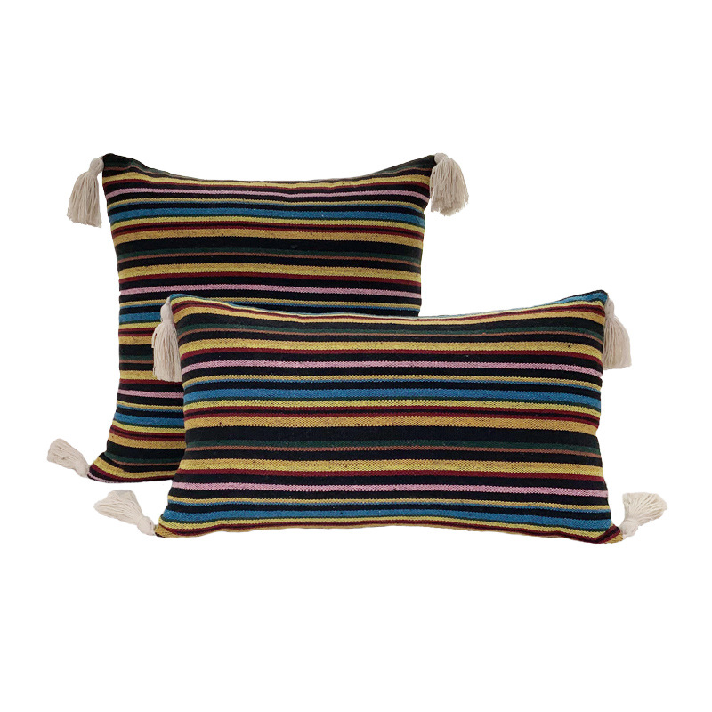 Tiras de tela gruesa nacional - negro