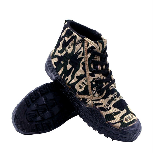 Factory wholesale military training shoe construction site labor…