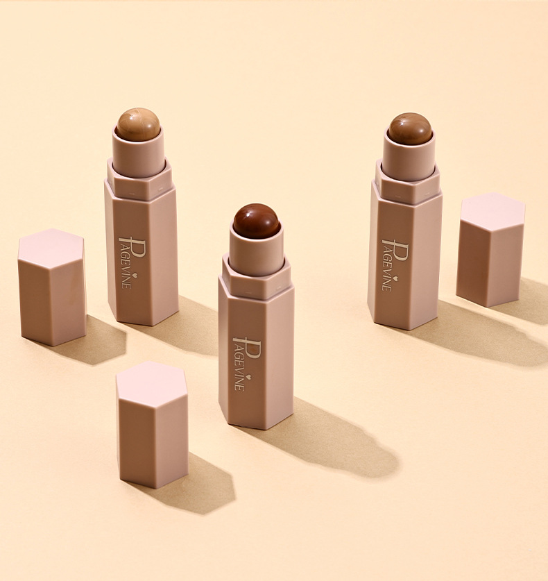 Meilleure vente transfrontalière PAGE VINE Stick contour mat doux et polyvalent 7,1 g Pour un contouring naturel_voghion.com