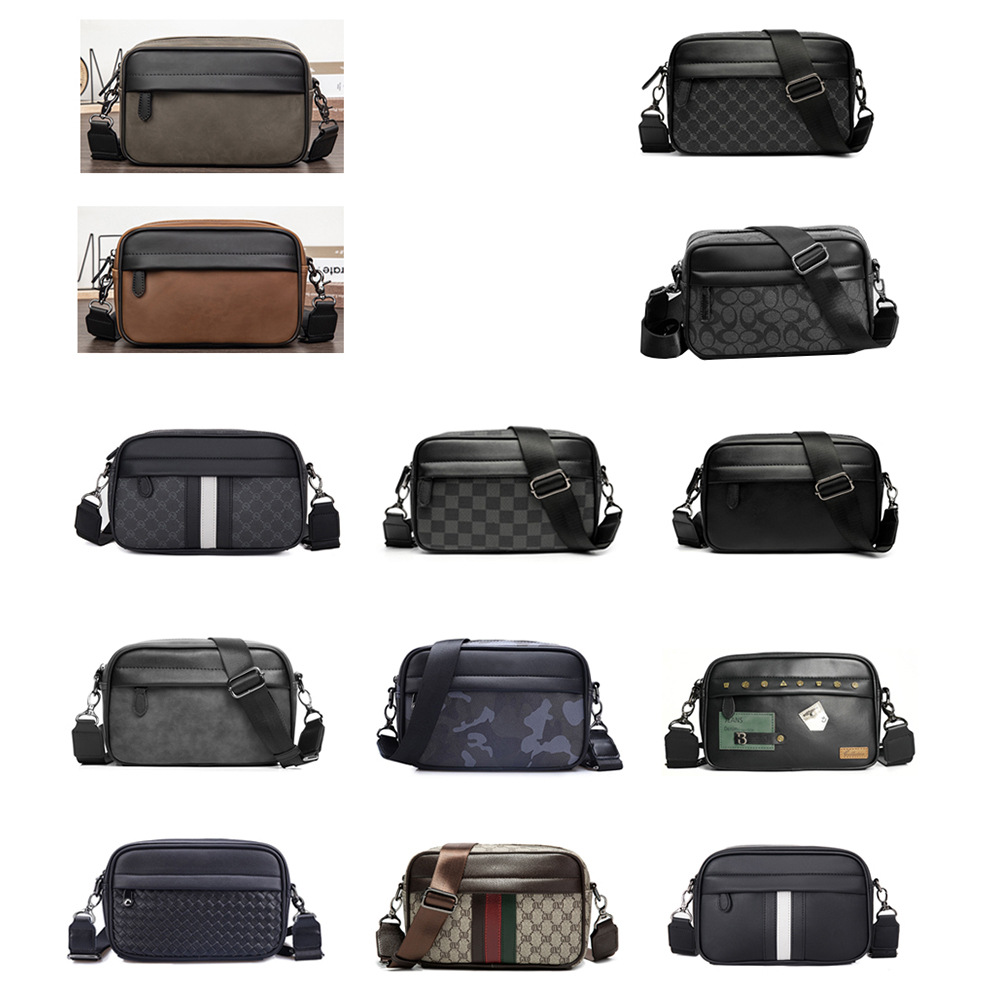 Korean-style men's small bag 2026 new trendy shoulder bag crossbody bag sports casual messenger small crossbody backpack for men