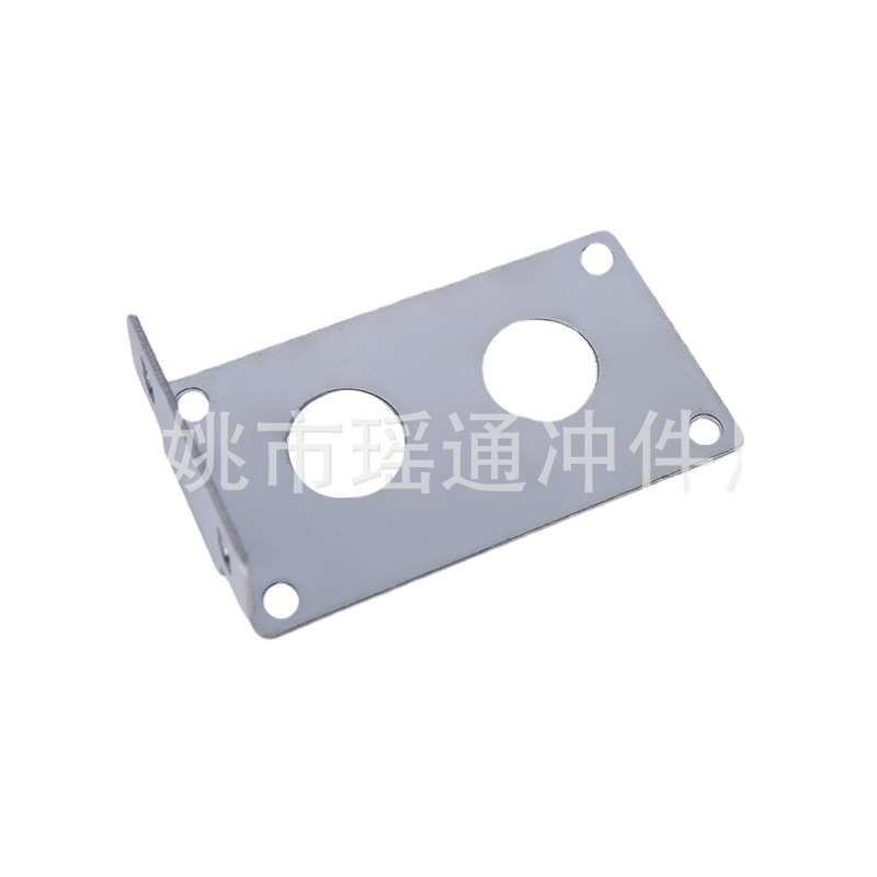 单双面贴膜1060铝灯具支架冲压折弯件 装饰品小饰品铝冲压