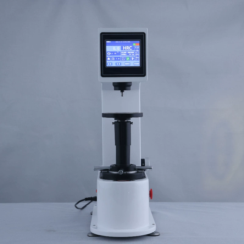 Компьютерная связь измерения одним щелчком мыши З-оси Измеритель Твердости Роквелл цифрового дисплея экрана касания Автоматическая поднимаясь